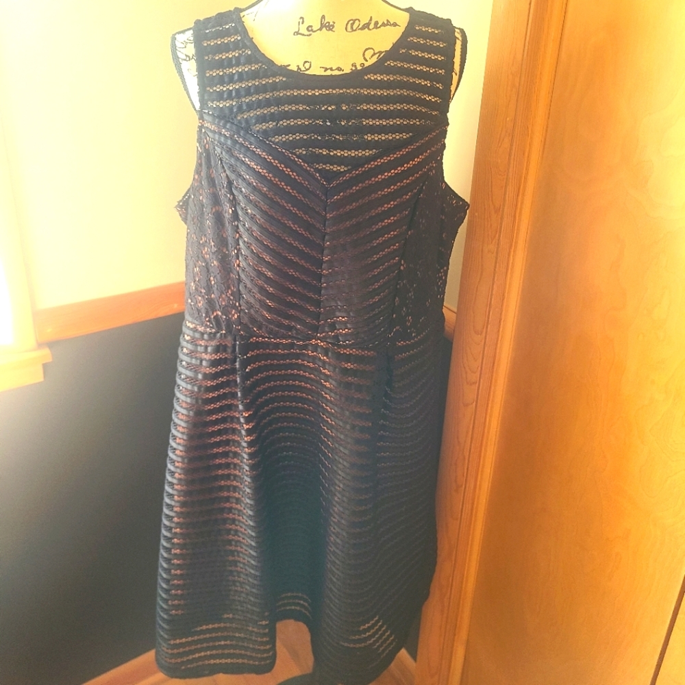 Maurices Plus Size Black Cocktail Dress-NWT